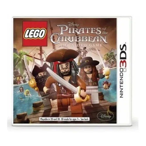 Jogo Lego Disney Piratas Do Caribe Nintendo 3ds Midia Fisica Foto 1
