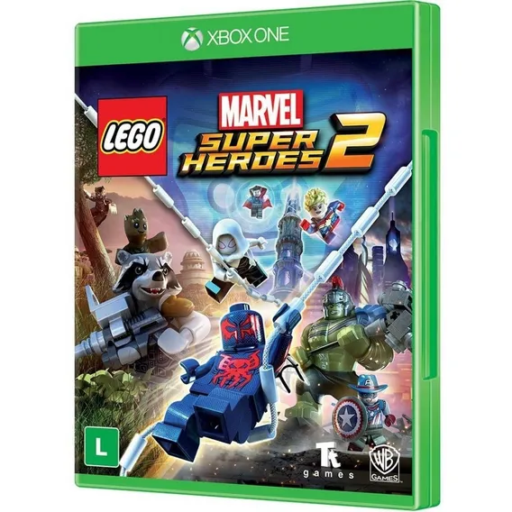 Jogo Lego Marvel Super Heroes 2 Xbox One Midia Fisica Portug Foto 1