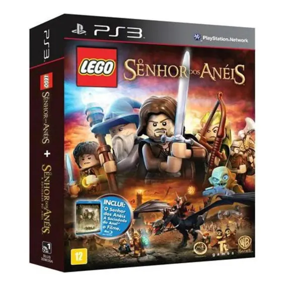 Jogo Lego Senhor Dos Aneis Edição Limitada Ps3 Foto 1