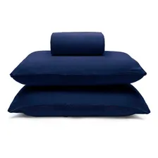 Jogo Lençol Cama Casal Box Com Elastico 3 Pçs Malha Algodão Foto mini 4
