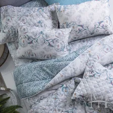 Jogo Lençol Cama Casal Realce Sultan Aurea 04 Pçs 140 Fios Foto mini 1