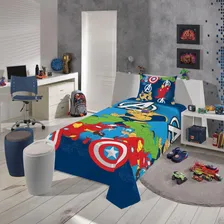 Jogo Lençol Microfibra Lepper Avengers Solteiro 3 Peças Foto mini 1