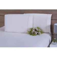 Jogo Lençol Mini Cama 2 Peças Percal 200 Fios Palha Foto  mini 1