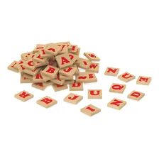 Jogo Letras Em Madeira 80 Peças 701 - Junges Foto mini 2