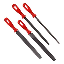 Jogo Lima Cutelaria Ferro Aço 8pol 20cm 4pçs Alta Qualidade Foto  mini 1