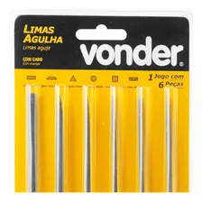 Jogo Limas Agulha Com 6 Peças Vonder Foto mini 4