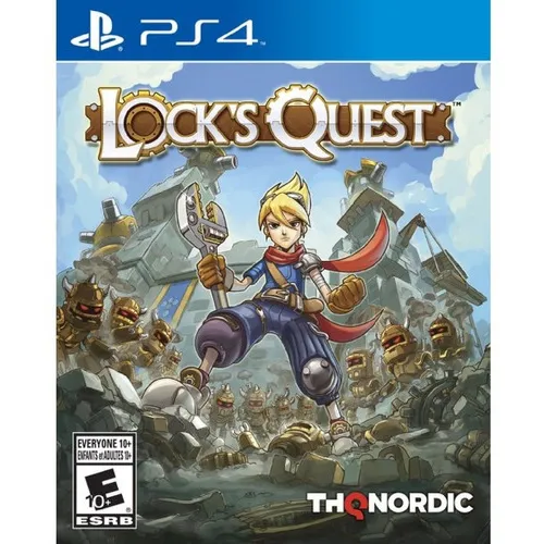 Jogo Locks Quest Ps4 Midia Fisica Thq Nordic Foto 1