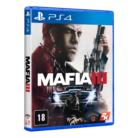 Jogo Mafia 3 Ps4 Disco Físico Original Lacrado Português Foto 1
