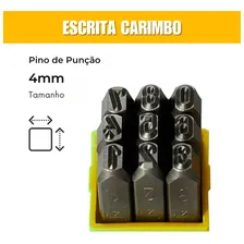Jogo Marcador Pino Chassi Punção Algarismo 4mm Números Snel Ferramentas Foto mini 3