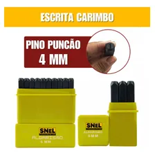 Jogo Marcador Pino Chassi Punção Algarismo 4mm Números Snel Ferramentas Foto mini 2