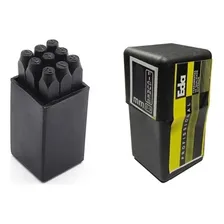 Jogo Marcador Pino Punção Números De 5mm Marcação Algarismo Foto mini 2