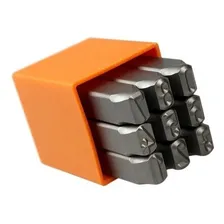 Jogo Marcador Punção Algarismo 2mm Starfer Foto mini 4