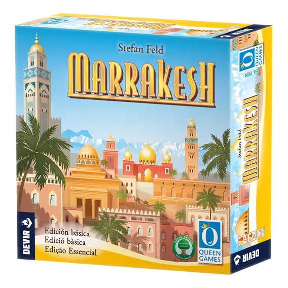 Jogo Marrakesh Estrategia Expansões Tabuleiro Board Game Foto 1