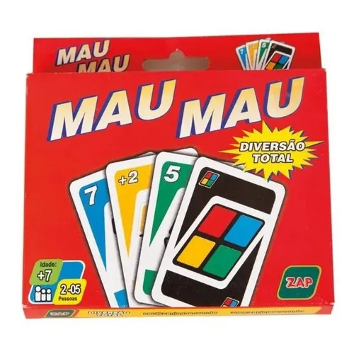 Jogo Mau Mau Baralho 10 Uni. Prenda Lembrancinha Foto 1