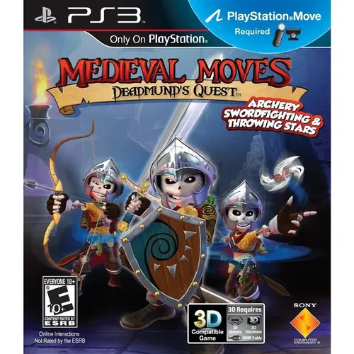 Jogo Medieval Moves Deadmunds Quest Ps3 Playstation Move Foto 1