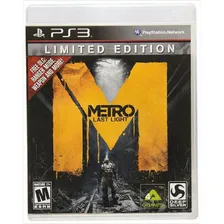 Jogo Metro Last Light Limited Edition Ps3 Midia Fisica Foto mini 1