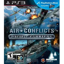Jogo Mídia Física Air Conflicts Pacific Carrier Ps3 Foto  mini 1