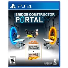 Jogo Midia Fisica Bridge Constructor Portal Para Ps4 Foto mini 1