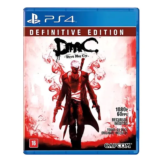 Jogo Midia Fisica Devil May Cry Dmc Definitive Edition Ps4 Foto 1