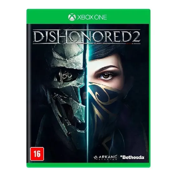 Jogo MĂdia FĂsica Dishonored 2 Bethesda Xbox One Foto 1