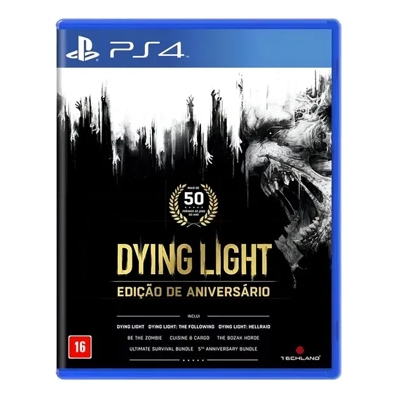 Jogo Midia Fisica Dying Light Edicao De Aniversario Para Ps4 Foto 1