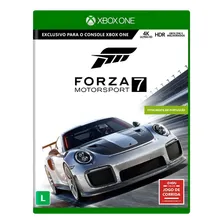 Jogo Mídia Física Forza Motorsport 7 Original Para Xbox One Foto  mini 1