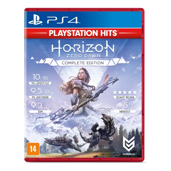 Jogo MĂdia FĂsica Horizon Zero Dawn Para Playstation 4 Ps4 Foto 1