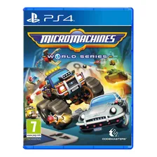 Jogo MĂdia FĂsica Micro Machines World Series Playstatio Ps4 Foto mini 1