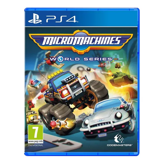 Jogo MĂdia FĂsica Micro Machines World Series Playstatio Ps4 Foto 1