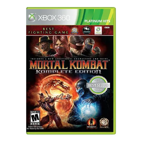Jogo Midia Fisica Mortal Kombat 9 Wb Games Para Xbox 360 Foto 1