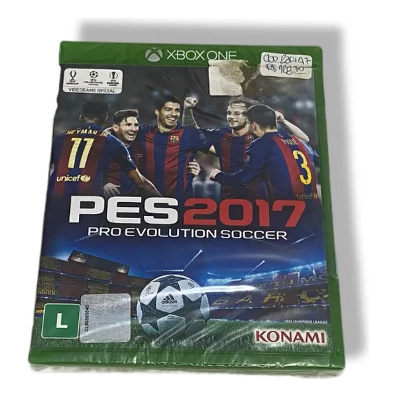Jogo Mídia Física Pro Evolution Soccer 17 Pes 2017 Xbox One Foto 1