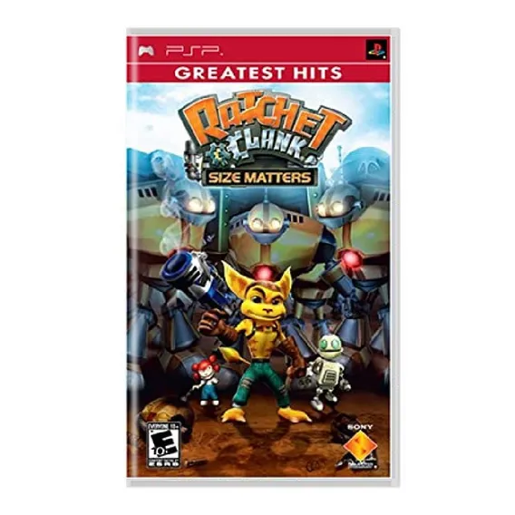 Jogo MĂdia FĂsica Rachet Clank Size Matters Original Psp Foto 1