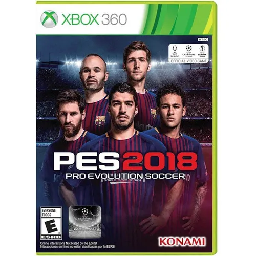 Jogo MĂdia FĂsica Raridade Pes 2018 Para Xbox 360 Foto 1