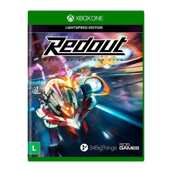 Jogo Midia Fisica Redout Lightspeed Edition Para Xbox One Foto 1