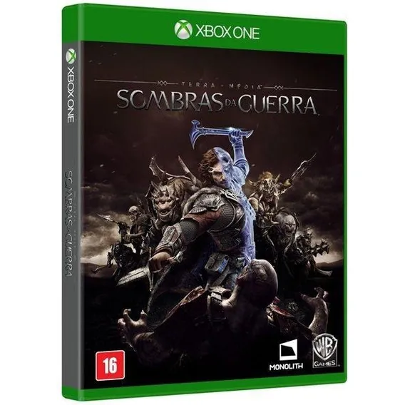 Jogo MĂdia FĂsica Sombras Da Guerra PortuguĂȘs Xbox One Foto 1