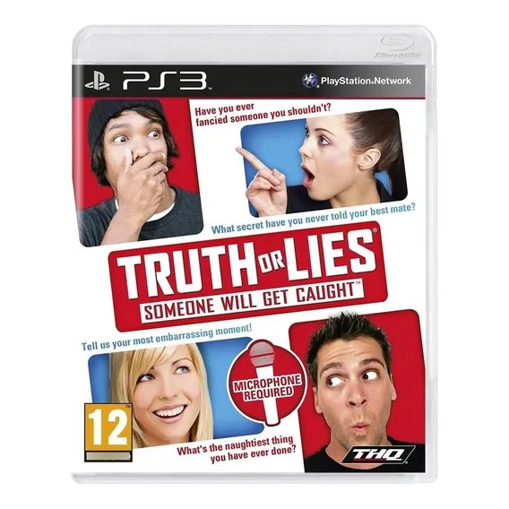 Jogo Midia Fisica Truth Or Lies Jogo Da Verdade Thq Para Ps3 Foto 1