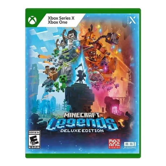Jogo Minecraft Legends Deluxe Edition Xbox One Físico Foto 1