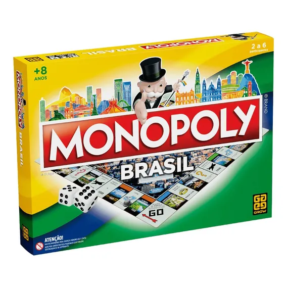 Jogo Monopoly Brasil Foto 1
