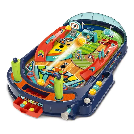 Jogo Multi Sports Game Pinball Dm Toys Foto 1