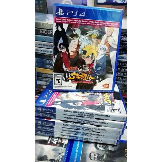 Jogo Naruto 4 Shippuden Ultimate Ninja Storm P4 Ps4 Foto 1