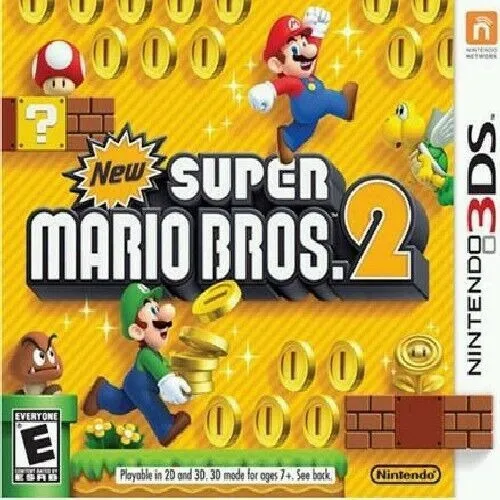 Jogo Nintendo 3ds New Super Mario Bros 2 Fisico Foto 1