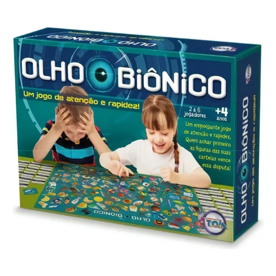 Jogo Olho Bi么nico Toia Brinquedos Foto 1