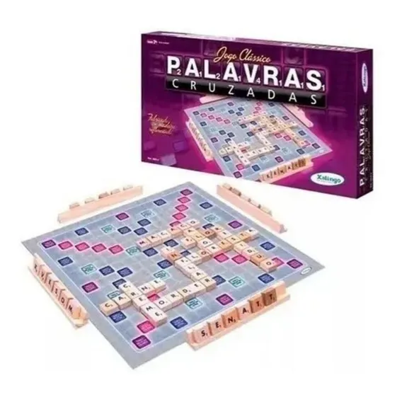 Jogo Palavras Cruzadas Clássico Xalingo Foto 1