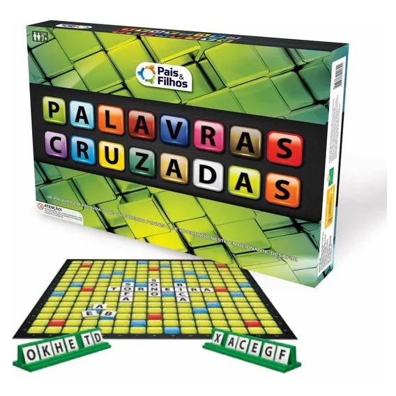 Jogo Palavras Cruzadas - Pais E Filhos Foto 1
