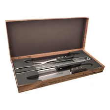 Jogo Para Churrasco Tramontina Inox E Polywood 3 Peças Foto mini 3
