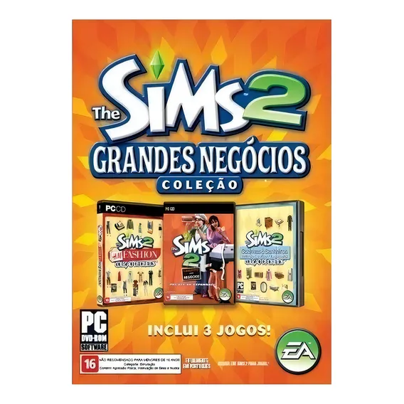 Jogo Pc The Sims 2 Grandes Negócios + 2 ExpansÔes Foto 1