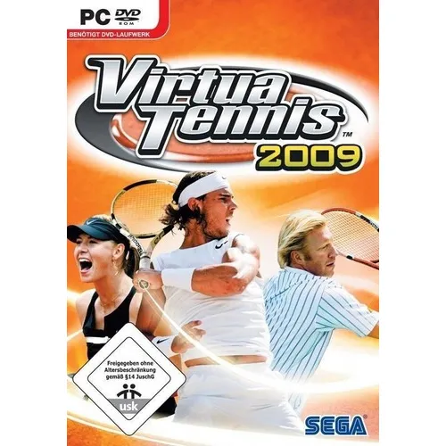 Jogo Pc - Virtua Tennis 2009 - Midia Física Cd Foto 1