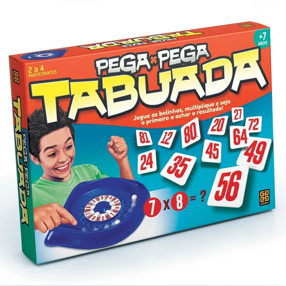 Jogo Pega-pega Tabuada Grow Foto 1