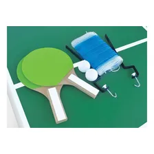 Jogo Ping Pong Kit Completo Raquete Bola Suporte Rede Junges Cor Colorido Foto mini 2