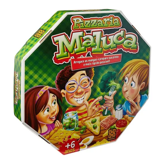 Jogo Pizzaria Maluca 01283 Grow Foto 1